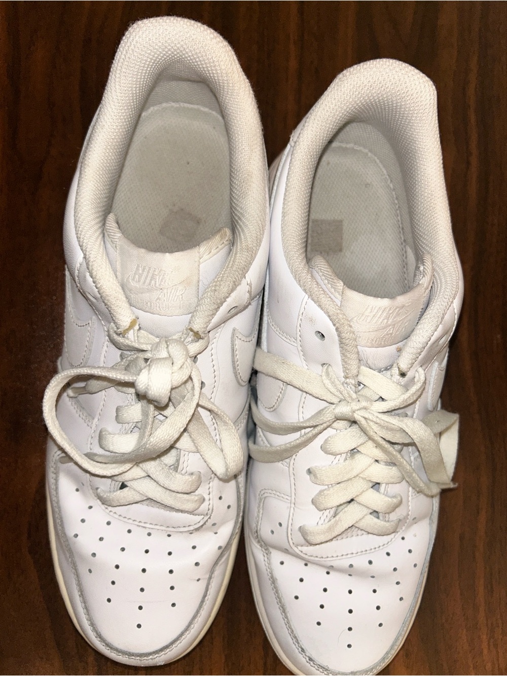 Nike White Low-Top Sneakers